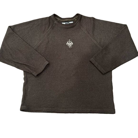 PrAna Men's Poly Cotton Blend Breathe Sweater Brown Size L - Picture 1 of 10